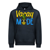 Navy vacay mode shirt pineapple Urban Hoodie - artisFamous