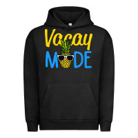 Pigment Black vacay mode shirt pineapple Urban Hoodie - artisFamous