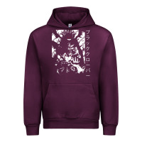 Mauve Wine vintage japanese anime Urban Hoodie - artisFamous