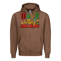Chestnut have a lovely holiday with gloves Zipper Hoodie - AdoDesignShop
