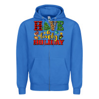 True Royal have a lovely holiday with gloves Zipper Hoodie - AdoDesignShop