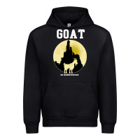 Black big thunder mountain goat Urban Hoodie - artisFamous