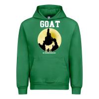 Emerald big thunder mountain goat Urban Hoodie - artisFamous