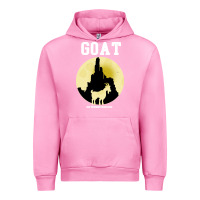 Fuchsia Pink big thunder mountain goat Urban Hoodie - artisFamous