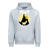 Heather Grey big thunder mountain goat Urban Hoodie - artisFamous