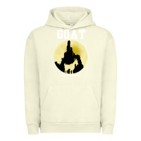Pigment Pistachio big thunder mountain goat Urban Hoodie - artisFamous
