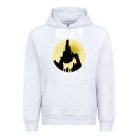 White big thunder mountain goat Urban Hoodie - artisFamous