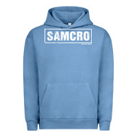 Pigment Pebble Blue samcro Urban Hoodie - artisFamous