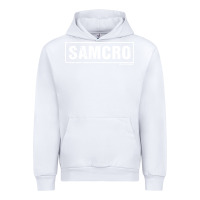 White samcro Urban Hoodie - artisFamous