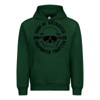 Forest Green sons of arthritis funny Urban Hoodie - artisFamous
