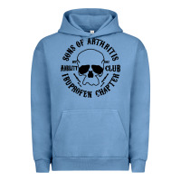 Pigment Pebble Blue sons of arthritis funny Urban Hoodie - artisFamous