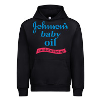Black johnson's baby oil Urban Hoodie - artisFamous