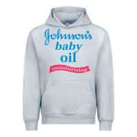 Heather Grey johnson's baby oil Urban Hoodie - artisFamous