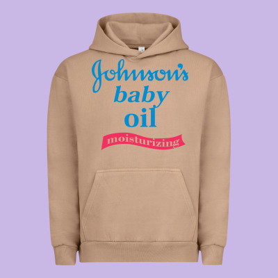 Johnson's Baby Oil Urban Hoodie Designed By Artisfamous
