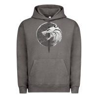 Pigment Tornado Witcher Wolf Urban Hoodie - artisFamous