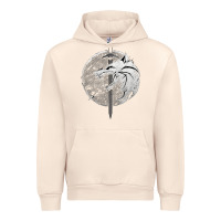 Sandshell Witcher Wolf Urban Hoodie - artisFamous