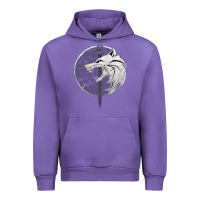 Tulip Witcher Wolf Urban Hoodie - artisFamous