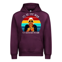 Mauve Wine ric flair to be the man Urban Hoodie - artisFamous