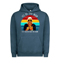 Pigment Midnight Navy ric flair to be the man Urban Hoodie - artisFamous
