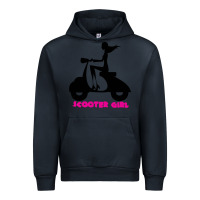 Navy scooter girl Urban Hoodie - artisFamous