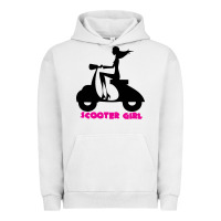 Pigment Lunar Rock scooter girl Urban Hoodie - artisFamous