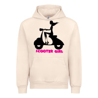Sandshell scooter girl Urban Hoodie - artisFamous