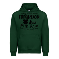 Forest Green mordor fun run Urban Hoodie - artisFamous