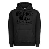 Pigment Black mordor fun run Urban Hoodie - artisFamous