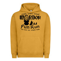Pigment Peanut Butter mordor fun run Urban Hoodie - artisFamous