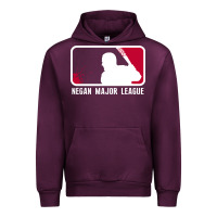 Mauve Wine negan major league Urban Hoodie - artisFamous