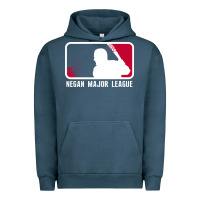 Pigment Midnight Navy negan major league Urban Hoodie - artisFamous