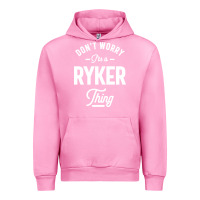 Fuchsia Pink Ryker Personalized Name Birthday Gift Urban Hoodie - artisFamous