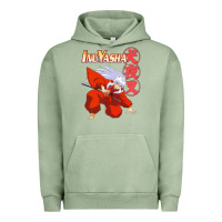 Pigment Oil Green vintage animejapanese cartoon Urban Hoodie - artisFamous