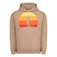 Pigment Burro Vintage Retro Golf | Golfers Urban Hoodie - artisFamous