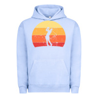 Pigment Grape Ice Vintage Retro Golf | Golfers Urban Hoodie - artisFamous