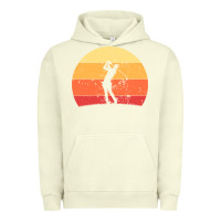 Pigment Pistachio Vintage Retro Golf | Golfers Urban Hoodie - artisFamous