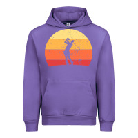 Tulip Vintage Retro Golf | Golfers Urban Hoodie - artisFamous