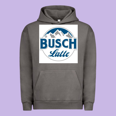 Latte Classic Busch Urban Hoodie Designed By Artisfamous