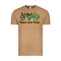 Vintage Camel Peace Love Texas Vintage Tee - Jasminsmagicworld