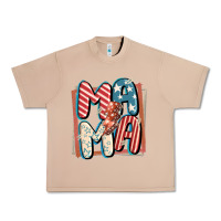 Burro 4th of July mama with lightning bolt Urban Heavy Tee - FaDigitalArtStudio