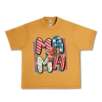 Peanut Butter 4th of July mama with lightning bolt Urban Heavy Tee - FaDigitalArtStudio