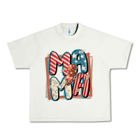 4th Of July Mama With Lightning Bolt Urban Heavy Tee | Teevron