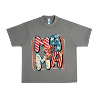 Tornado 4th of July mama with lightning bolt Urban Heavy Tee - FaDigitalArtStudio