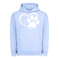 Pigment Grape Ice dog dad mom puppy shirt love dogs paw print heart women men  shirt Urban Hoodie - artisFamous