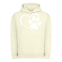 Pigment Pistachio dog dad mom puppy shirt love dogs paw print heart women men  shirt Urban Hoodie - artisFamous