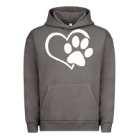 Pigment Tornado dog dad mom puppy shirt love dogs paw print heart women men  shirt Urban Hoodie - artisFamous