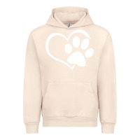 Sandshell dog dad mom puppy shirt love dogs paw print heart women men  shirt Urban Hoodie - artisFamous