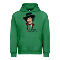 Emerald jimi hendrix Urban Hoodie - artisFamous