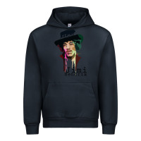 Navy jimi hendrix Urban Hoodie - artisFamous