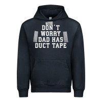Navy don't worry dad has duct tape funny saying gift t shirt Urban Hoodie - artisFamous